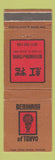 Matchbook Cover - Benihana of Tokyo Boston MA Japanese Restaurant