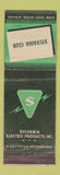 Matchbook Cover - Sylvania Electric Products Sylvania Club WEAR