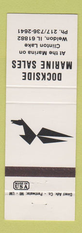 Matchbook Cover - Johnson Boat Motors Weldon IL
