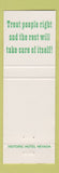 Matchbook Cover - Hotel Nevada Casino Ely NV