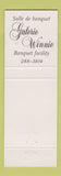 Matchbook Cover - Winnie Sir Winston Churchill Pub Montreal QC