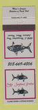 Matchbook Cover - Erik's Seafood Grotto Lahaina Maui Hawaii