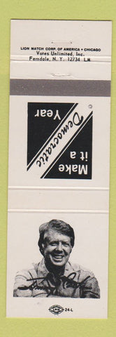 Matchbook Cover - Jimmy Carter for President Election