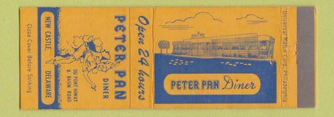 Matchbook Cover - Peter Pan Diner New Castle DE