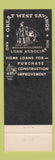 Matchbook Cover - Great West Savings Boulder Colorado