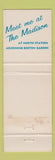 Matchbook Cover - Hotel Madison Boston MA Eiffel Tower