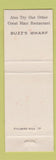 Matchbook Cover - Pineapple Hill Resort Honolulu Maui Napili Hawaii