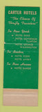 Matchbook Cover - Hotel Essex Boston MA