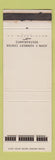 Matchbook Cover - John F Kennedy Center Restaurants Washington DC WEAR