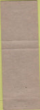 Matchbook Cover - Merry Christmas Happy New Year Poinsettia