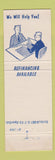 Matchbook Cover - Washington Federal Savings and Loan Cleveland OH