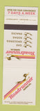 Matchbook Cover - Roadrunne roil gas