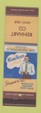 Matchbook Cover - Mark Twain Men's Shirts Reinhart