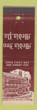 Matchbook Cover - Media Inn Media PA