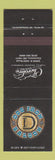 Matchbook Cover - Cherokee Casino Claremore OK Dog Iron Saloon