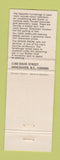 Matchbook Cover - Rembrandt Hotel Vancouver BC