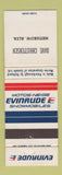 Matchbook Cover - Evinrude Boat Motors Metiskow AB
