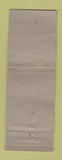Matchbook Cover - Texaco oil gas Merle Davenport Freeport IL WORN