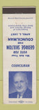 Matchbook Cover - George Skilton Councilman Election 1957 WEAR