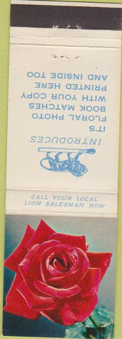Matchbook Cover - True Color by Lion Rose