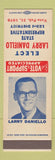 Matchbook Cover - Larry Daniello State Rep Election CA SAMPLE