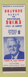 Matchbook Cover - James Ewing Republican Election State Senator AZ?