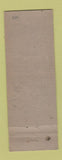 Matchbook Cover - Archie McLean Commissioner of Public Lands Election