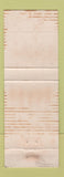 Matchbook Cover - Hugh Carter State Senator Election