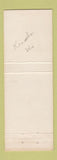 Matchbook Cover - James Freeman Alderman 4th Ward Election Kenosha WI