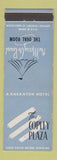 Matchbook Cover - Copley Plaza Hotel Boston MA