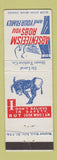 Matchbook Cover - Absenteeism De Laval Steam Turbine