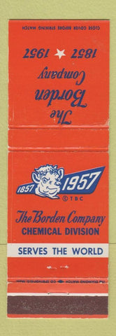Matchbook Cover - Borden Company Chemical 1957