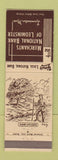 Matchbook Cover - Merchants National Bank Leominster MA Johnny Appleseed