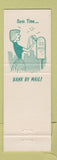 Matchbook Cover - Thomas Edison National Bank Fort Myers FL