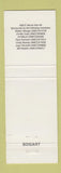 Matchbook Cover - American Match Club Asheville NC Humphrey Bogart