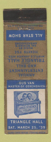 Matchbook Cover - Jimmy Buffett's Margaritaville Universal Orlando FL WEAR