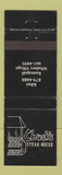 Matchbook Cover - Chuck's Steak House Kihei Kaanapali Hawaii