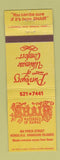 Matchbook Cover - Shair Waterbeds Honolulu Hawaii WEAR