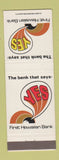 Matchbook Cover - First Hawaiian Bank Hawaii