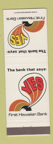 Matchbook Cover - First Hawaiian Bank Hawaii