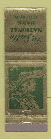 Matchbook Cover - LaSalle National Bank Chicago IL