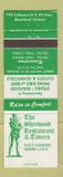 Matchbook Cover - Sherwood Restaurant Tavern Brantford ON