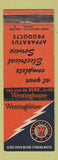 Matchbook Cover - Westinghouse Electric Canada