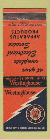 Matchbook Cover - Westinghouse Electric Canada