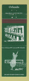 Matchbook Cover - Pat O'Brien's Bar Orlando FL
