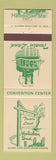 Matchbook Cover - Twain Land Hannibal MO Holiday Inn Mark Twain