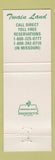 Matchbook Cover - Twain Land Hannibal MO Holiday Inn Mark Twain