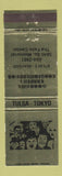 Matchbook Cover - Goodtime Charlie's Conglomeration Tulsa OK Laurel Hardy WEAR