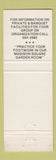 Matchbook Cover - Goodtime Charlie's Conglomeration Tulsa OK Laurel Hardy WEAR