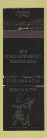 Matchbook Cover - Bogart's Dalzell IL WEAR
